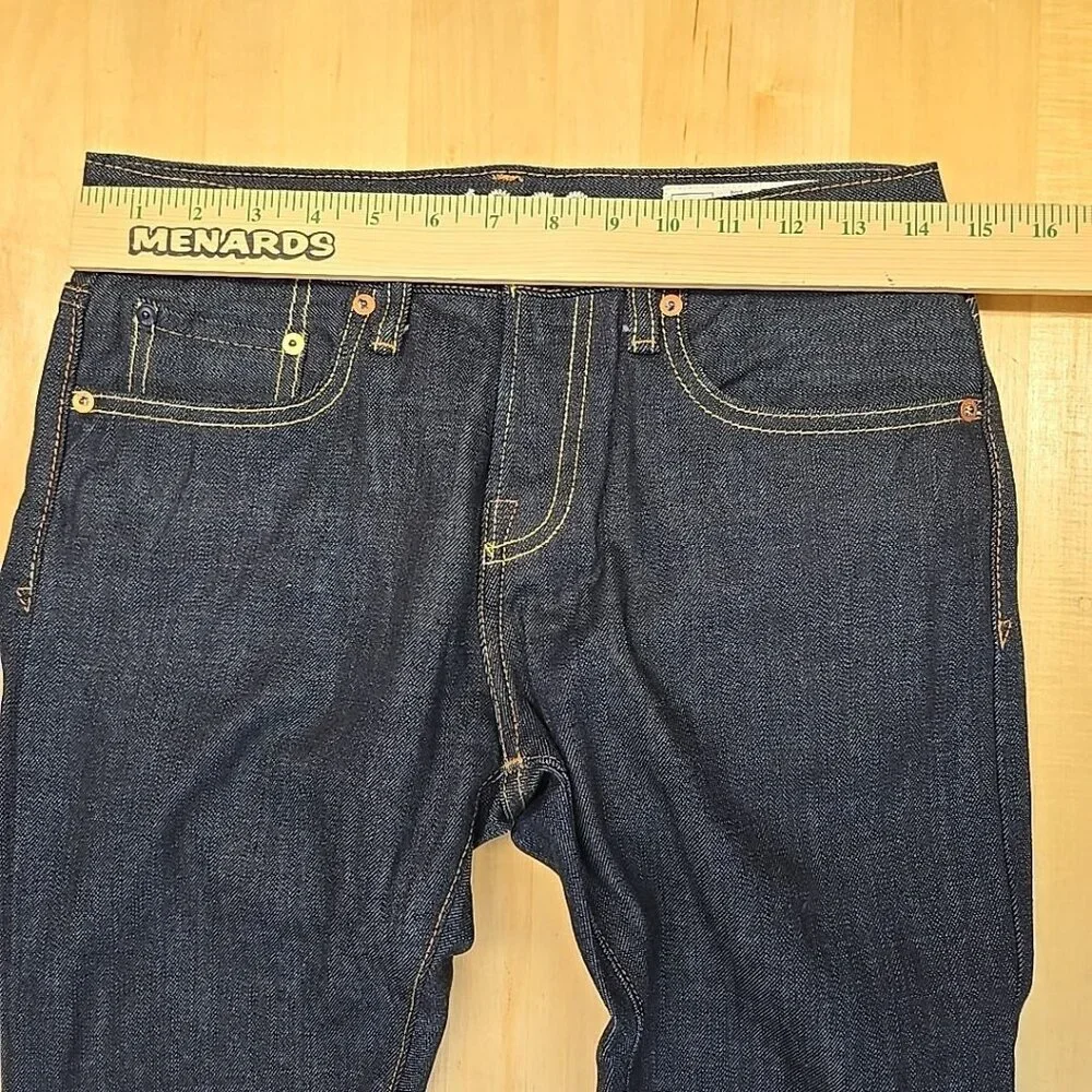 Gap 1969 Japanese Selvedge Denim Jeans Mens Size 28/30 (Actual 28/31) Skinny